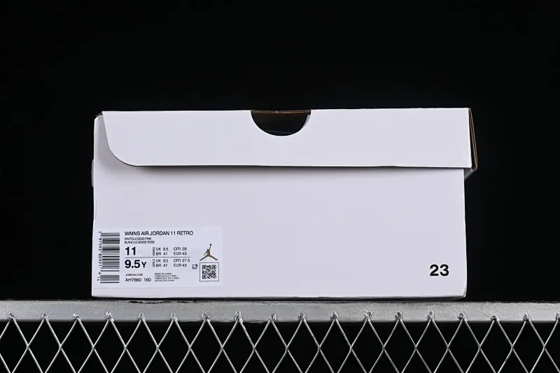 All categories Air Jordan Jordan series basketball shoes Air Jordan 11 F version Air Jordan 11 Low "Legend Pin" AJ11 Joe 11 girl pink genuine standard genuine carbon low-top basketball shoes AH7860-160